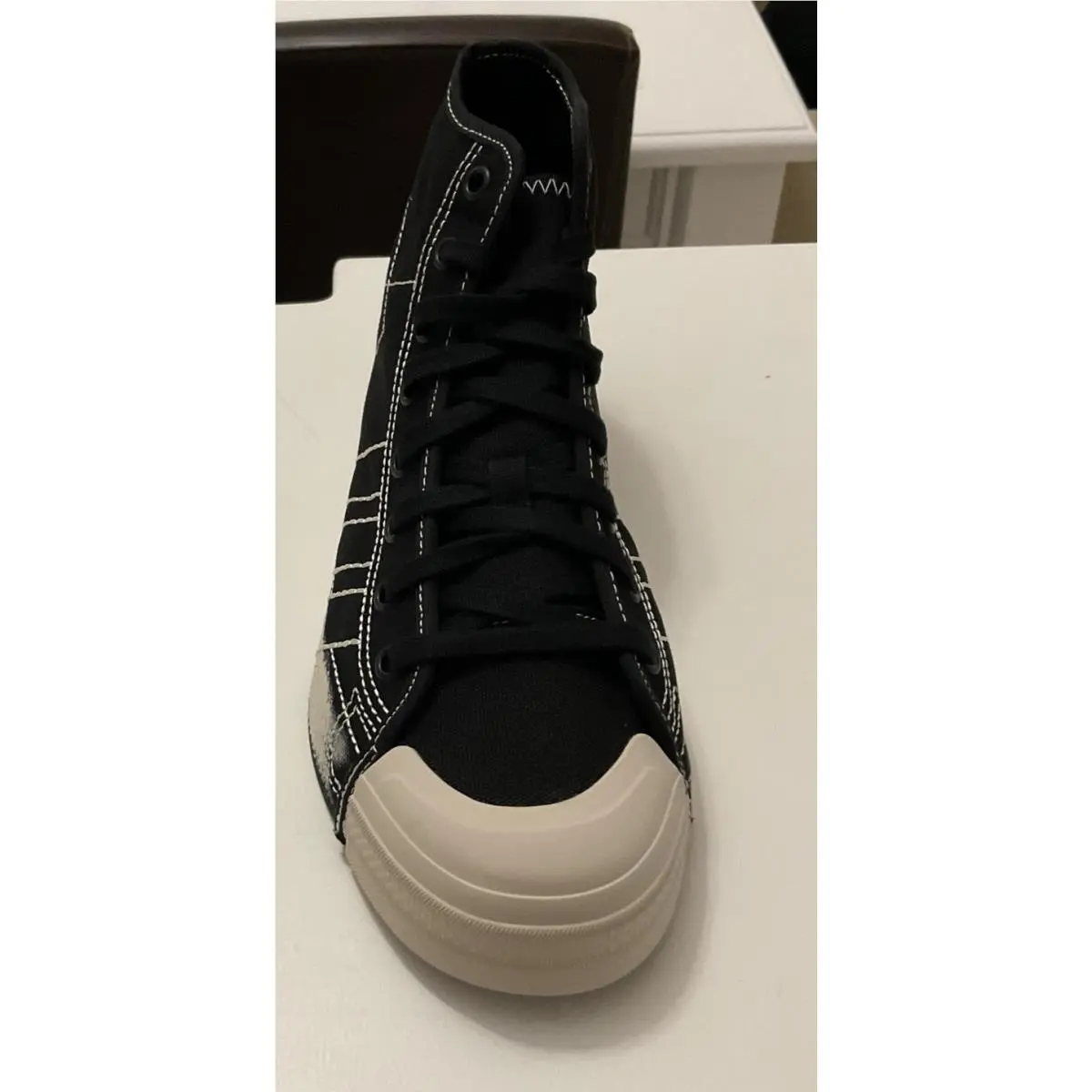 Adidas shoes - adidas Y-3 Nizza - Nizza - JQ2449 - Black, Manufacturer: Black/Black/Talc 9