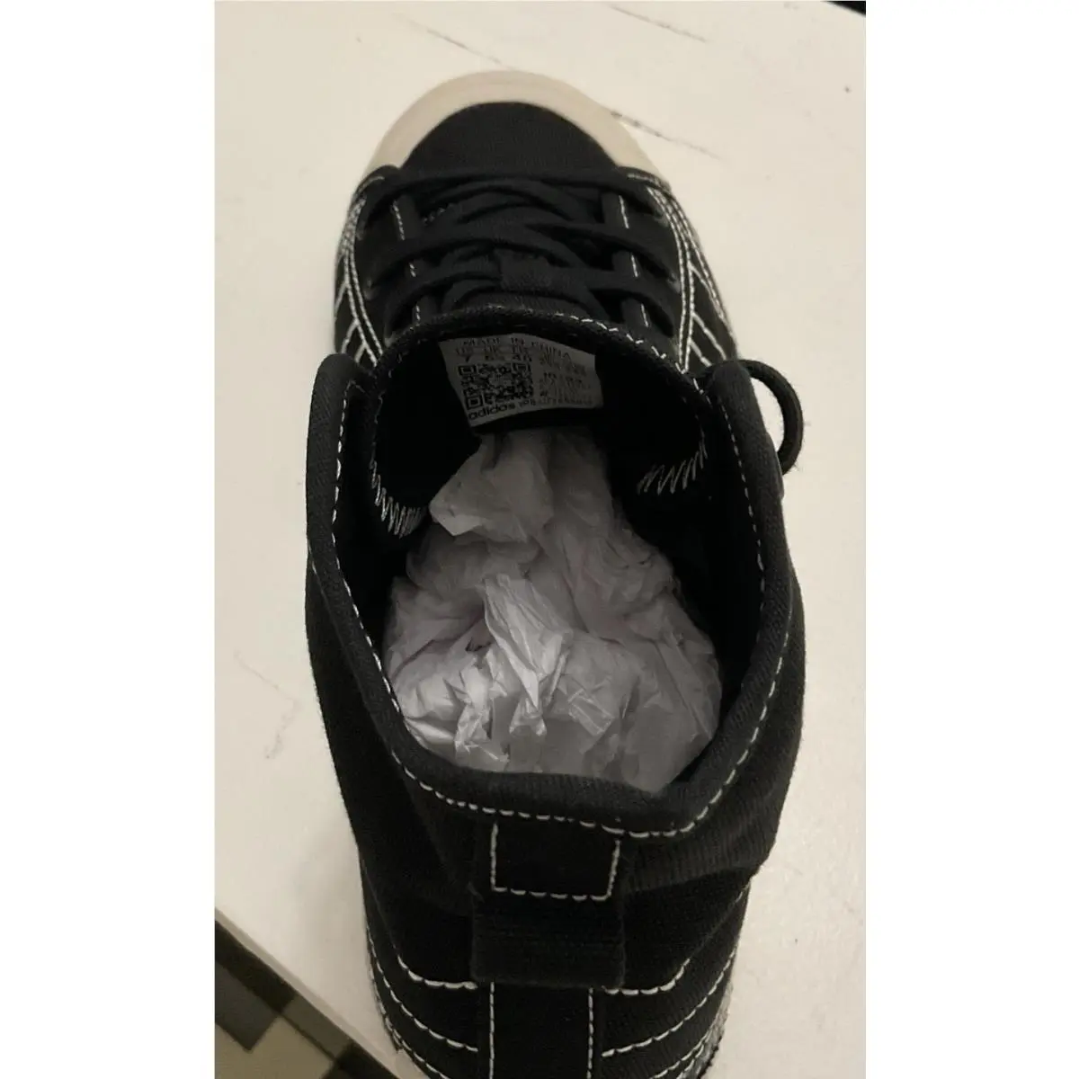 Adidas shoes - adidas Y-3 Nizza - Nizza - JQ2449 - Black, Manufacturer: Black/Black/Talc 10