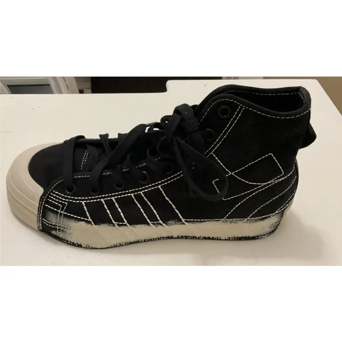 Adidas shoes - adidas Y-3 Nizza - Nizza - JQ2449 - Black, Manufacturer: Black/Black/Talc 0