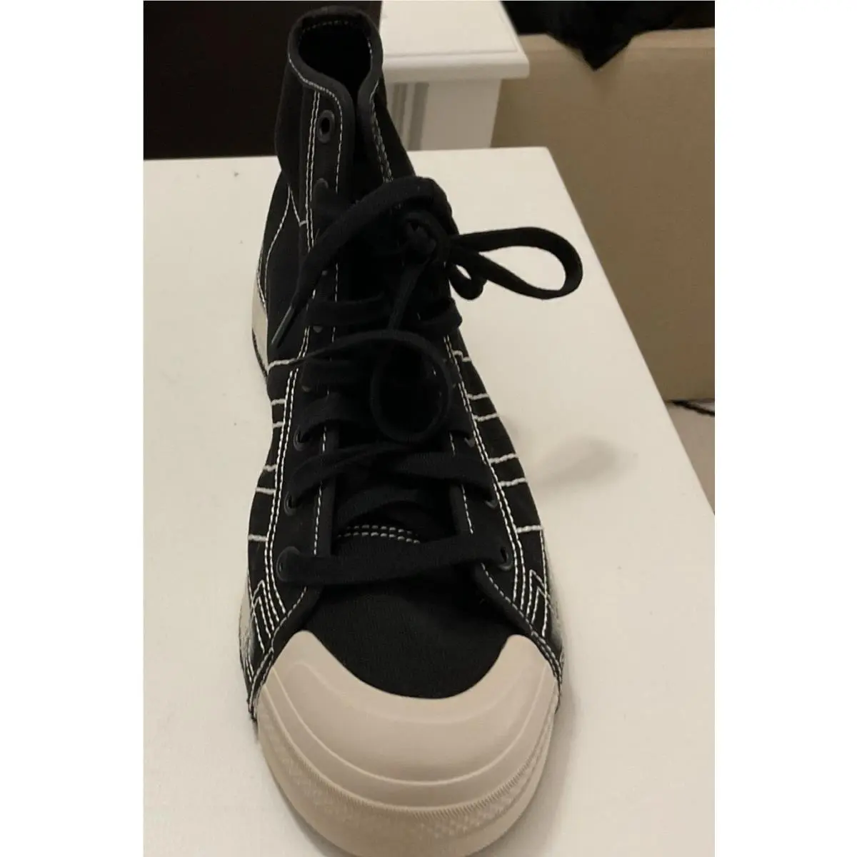 Adidas shoes - adidas Y-3 Nizza - Nizza - JQ2449 - Black, Manufacturer: Black/Black/Talc 1