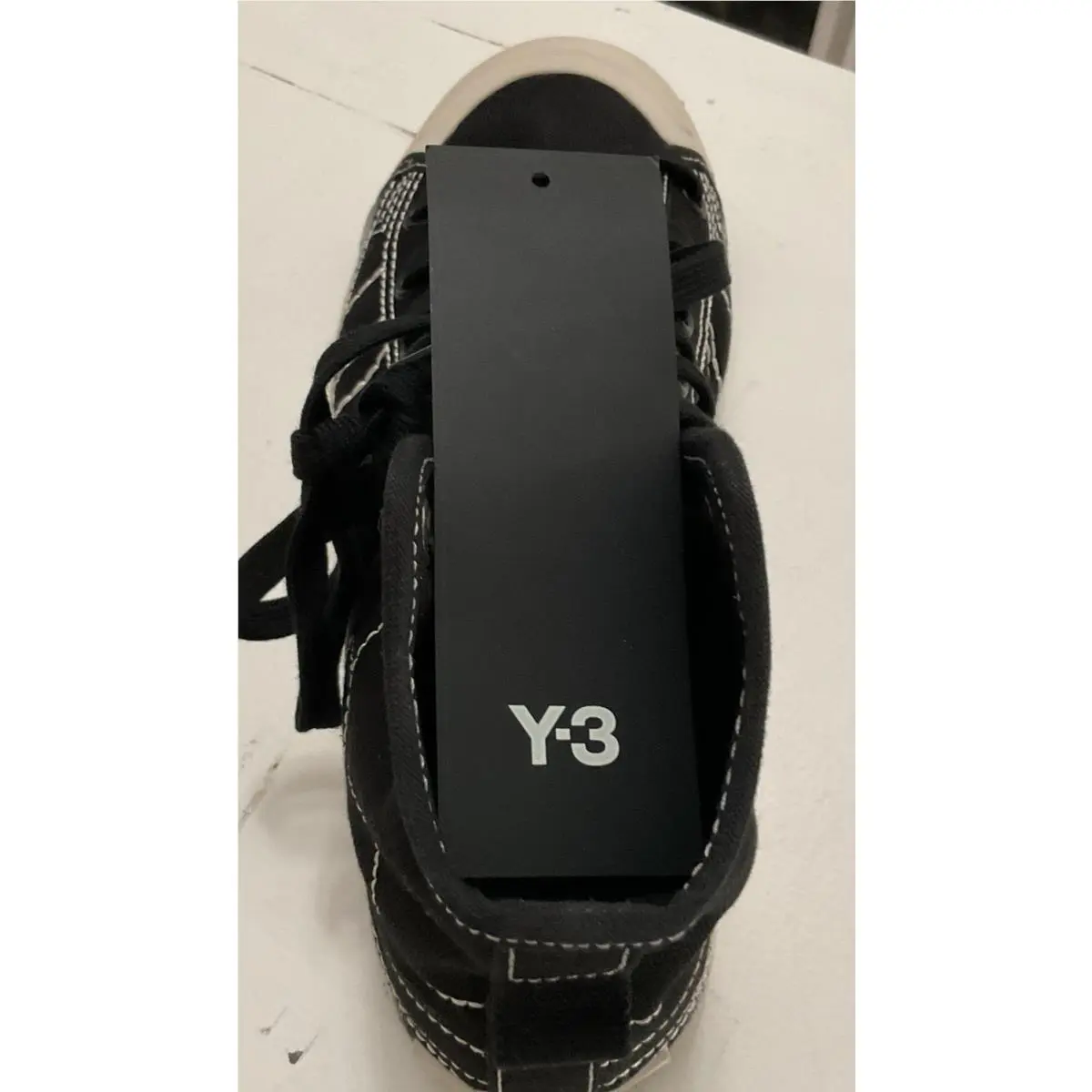Adidas shoes - adidas Y-3 Nizza - Nizza - JQ2449 - Black, Manufacturer: Black/Black/Talc 4