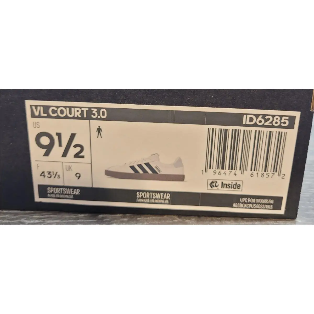 Adidas shoes - VL Court 3.0 - Court - White 4