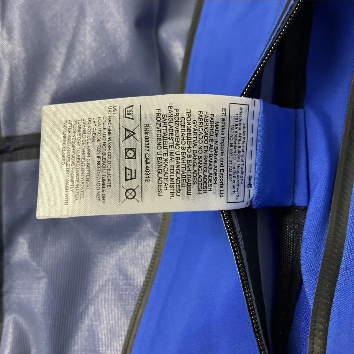Adidas clothing - CY1925 - CY1925 - Blue 9