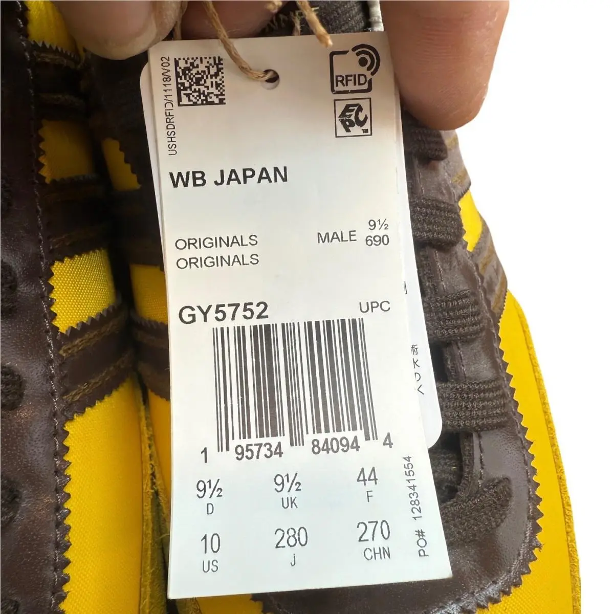 Adidas shoes - adidas Wales Bonner - Wales Bonner - GY5752 - Yellow 9