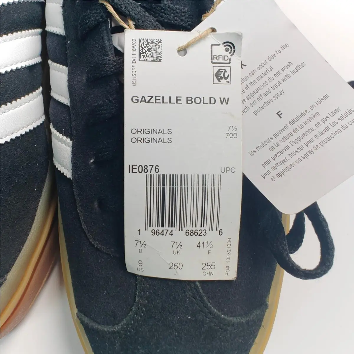Adidas shoes - Gazelle Bold W - Gazelle Bold - Black 4