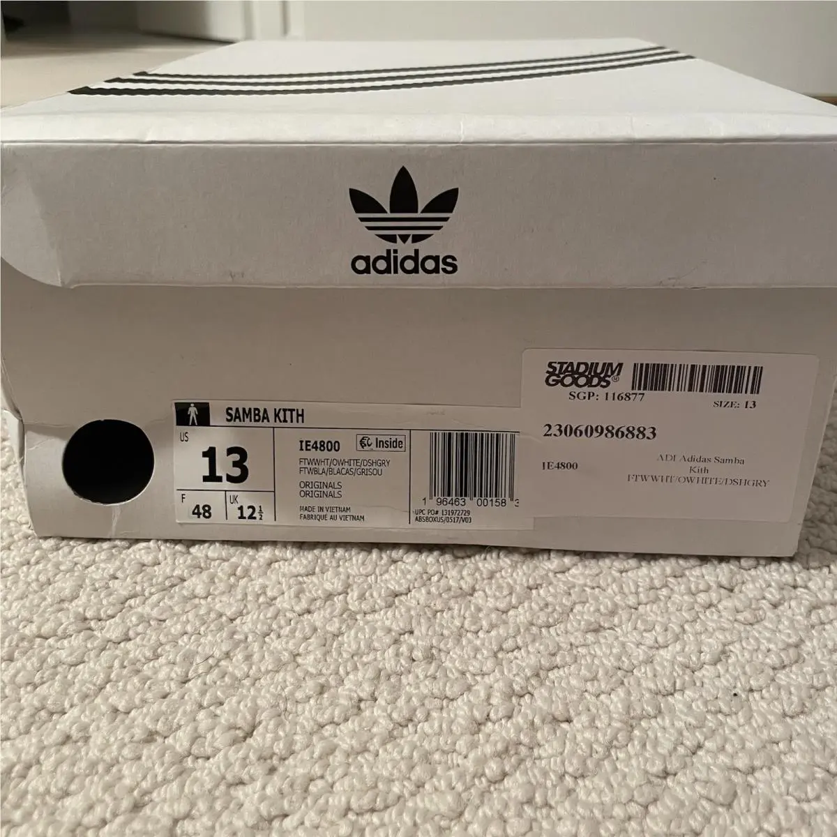 Adidas shoes - adidas Samba - Samba - IE4800 - White 6