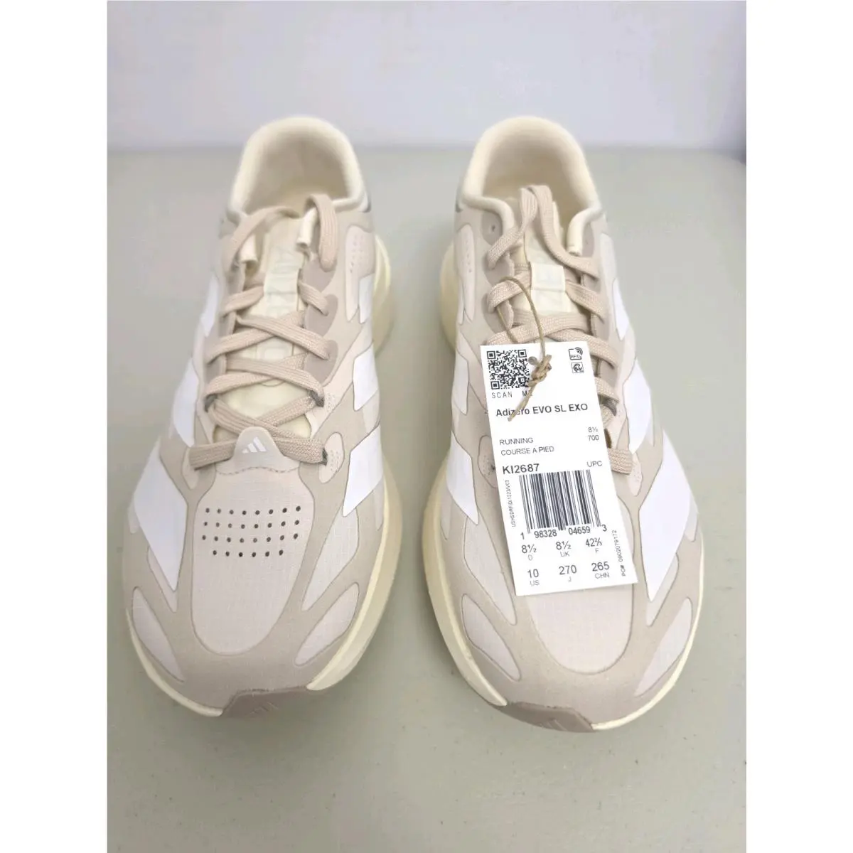 Adidas shoes - adidas Adizero Evo SL - Adizero Evo - KJ0440 - Gray 2