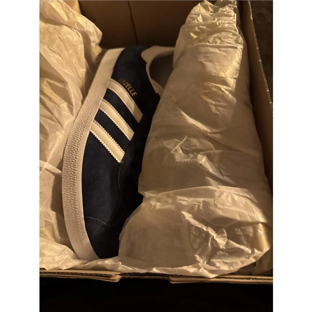 Adidas shoes - adidas Gazelle - Gazelle - Navy White (UPC: 0810199576497) 5