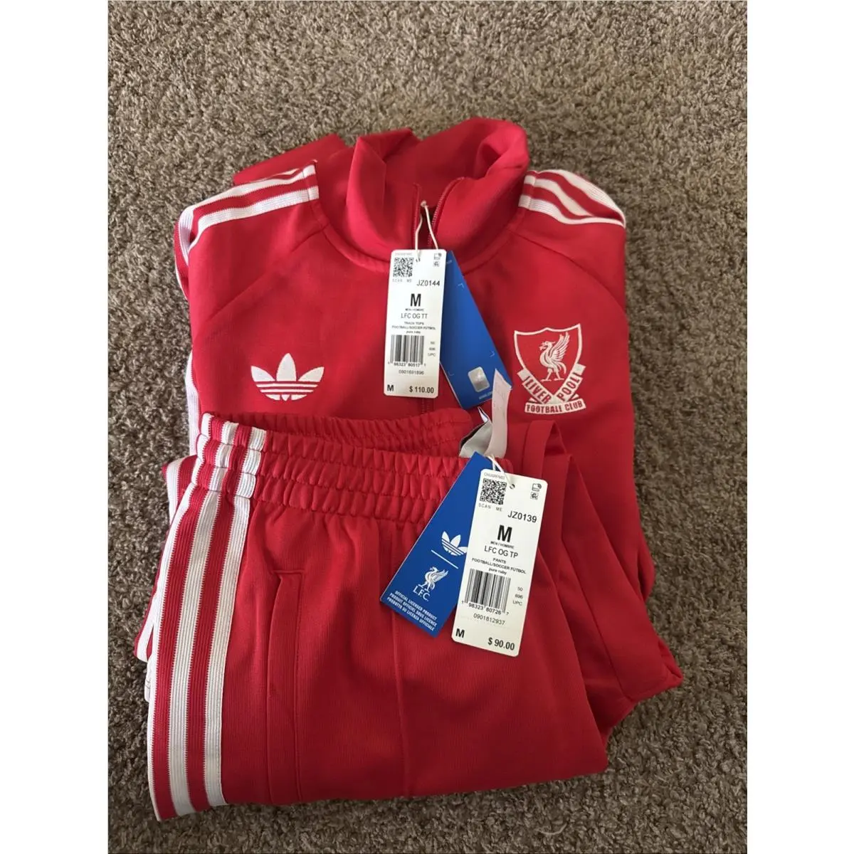 Adidas clothing - Red 6