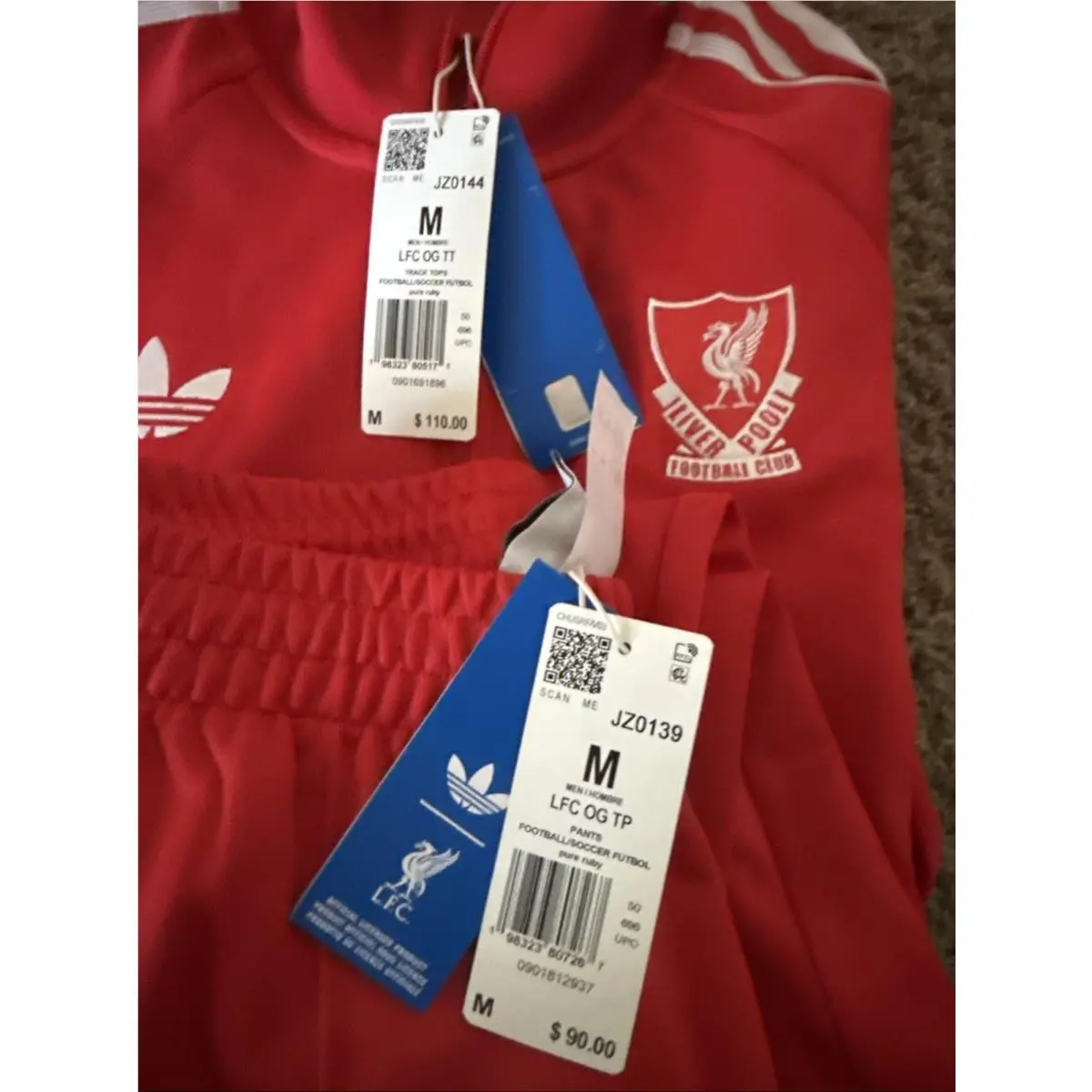 Adidas clothing - Red 7