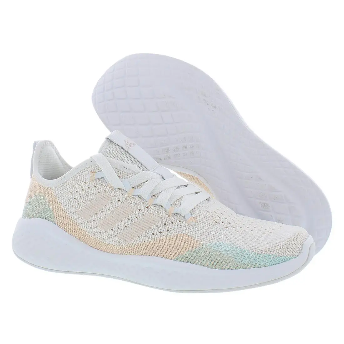 Adidas Fluidflow 2.0 Womens Shoes Size 9.5 Color: White/almost Pink/bliss