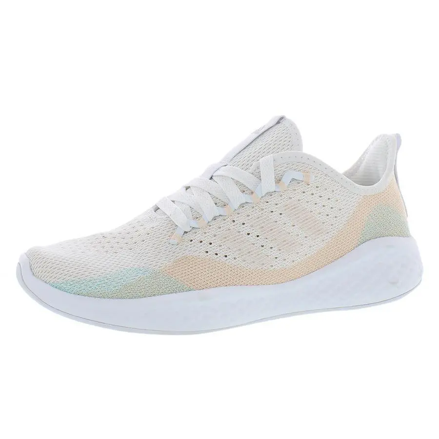 Adidas shoes - White/Almost Pink/Bliss Orange, Main: Beige (UPC: 195740946463) 3