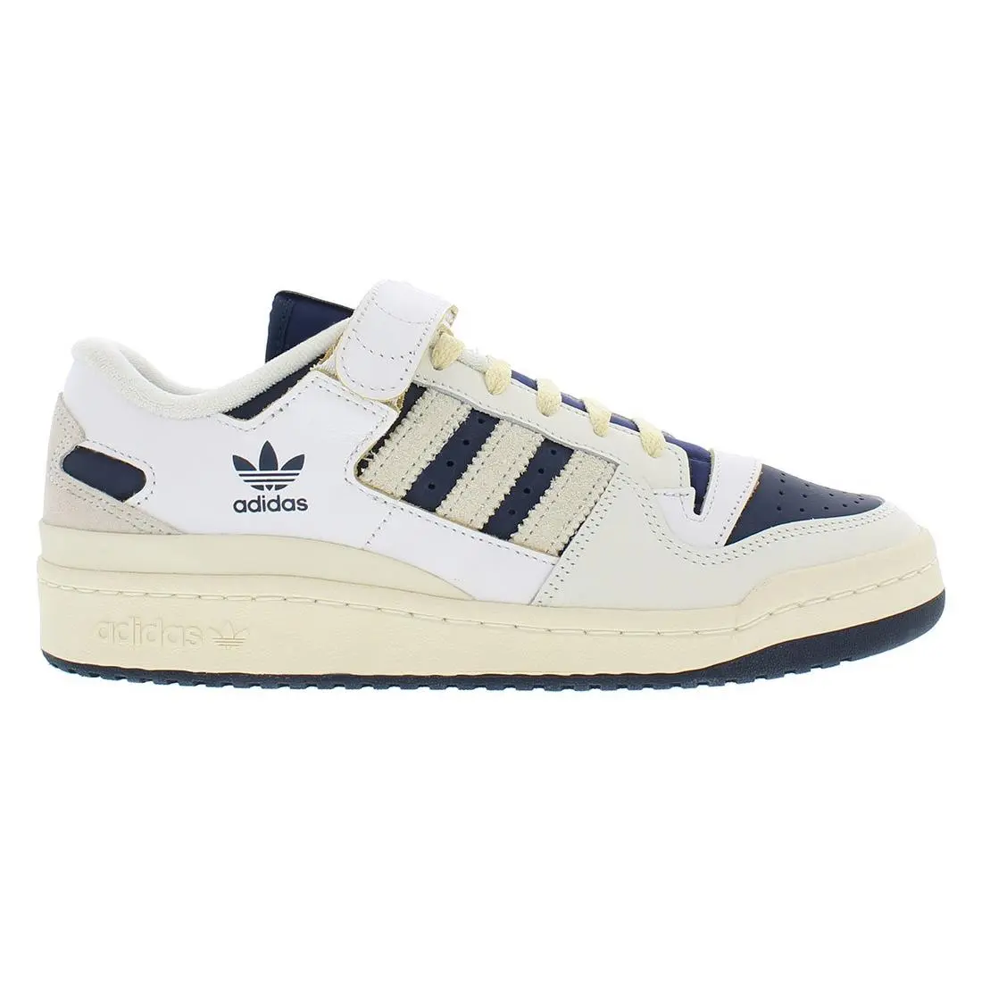 Adidas Forum 84 Low Mens Shoes Size 14 Color: Off White/collegiate Navy/cream