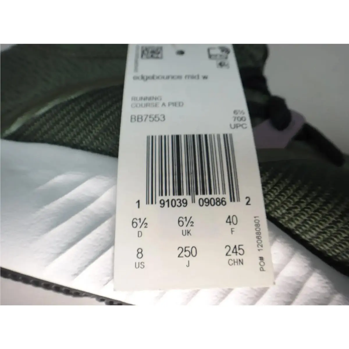 Adidas shoes - adidas EdgeBounce Mid - EdgeBounce Mid - BB7553 - Green 8