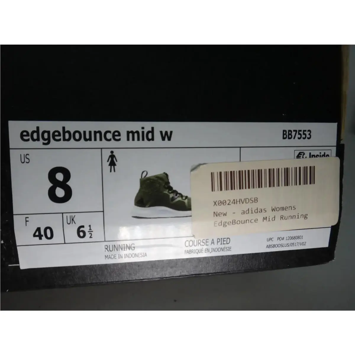 Adidas shoes - adidas EdgeBounce Mid - EdgeBounce Mid - BB7553 - Green 1