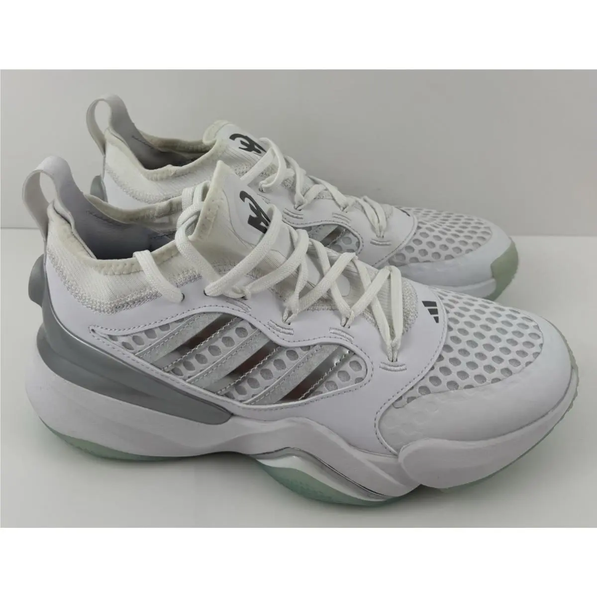 Adidas shoes - Mahomes 2 Impact FLX - Mahomes Impact FLX - JQ0000 - White Gray 0