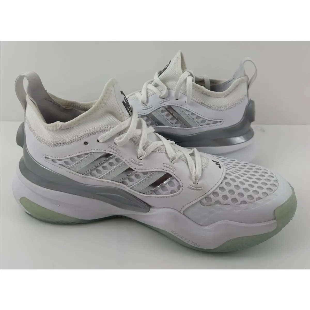 Adidas shoes - Mahomes 2 Impact FLX - Mahomes Impact FLX - JQ0000 - White Gray 2