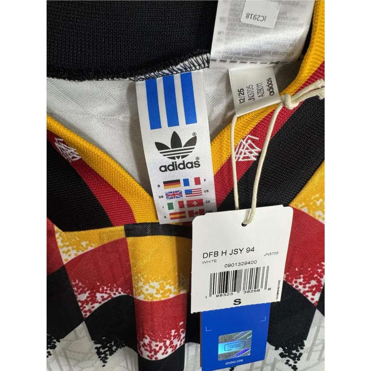 Adidas clothing - White, Black, Red, Yellow 4