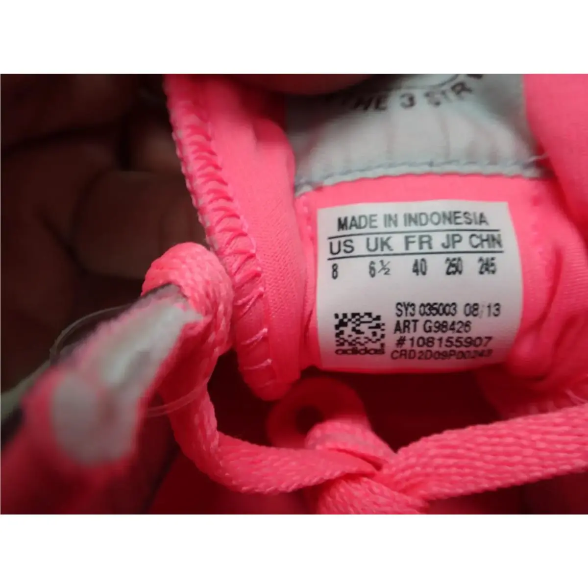 Adidas shoes - Dragon W - Dragon - G98426 - Neon Pink / Maroon 8