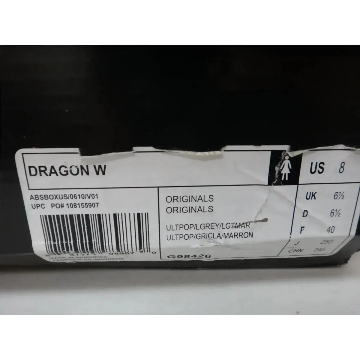 Adidas shoes - Dragon W - Dragon - G98426 - Neon Pink / Maroon 1