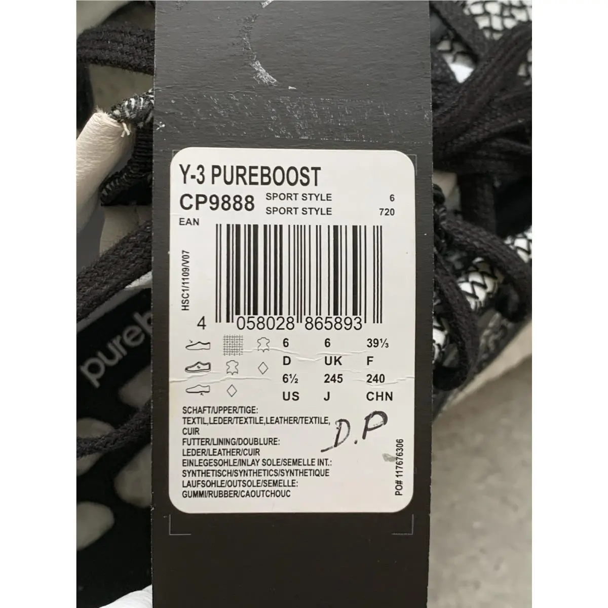 Adidas shoes - adidas Y-3 - CP9888 - Multicolor 10