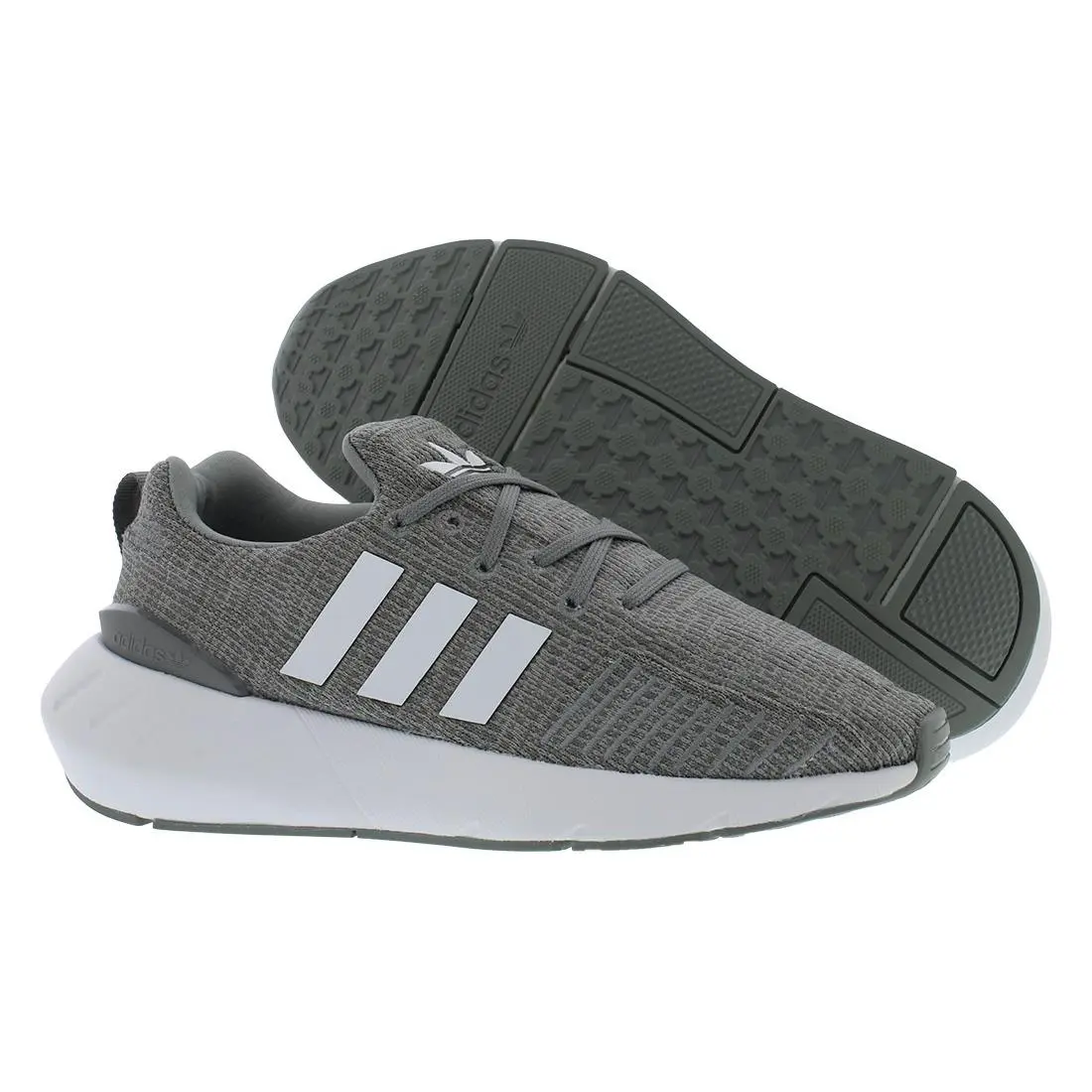 Swift Run 22 GS Boys Shoes Size 5.5 Color: Grey Three/footwear by Adidas