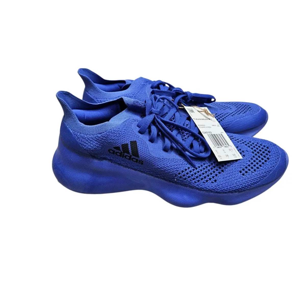 Adidas Futurenatural M Mens Running Shoes GX5152 Blue Knit Sneakers Size 6.5
