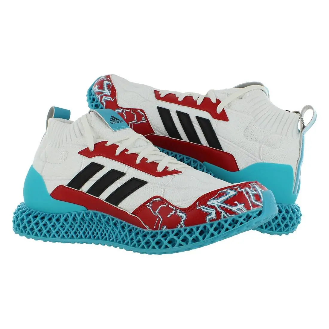 Adidas shoes - Cloud White/Core Black/Team Collegiate Red, Main: Multi-Colored (UPC: 196465124068) 1