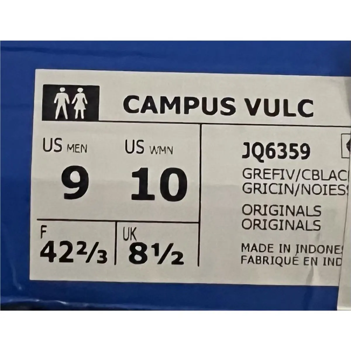 Adidas shoes - adidas Campus Vulc - Campus Vulc - Gray 6