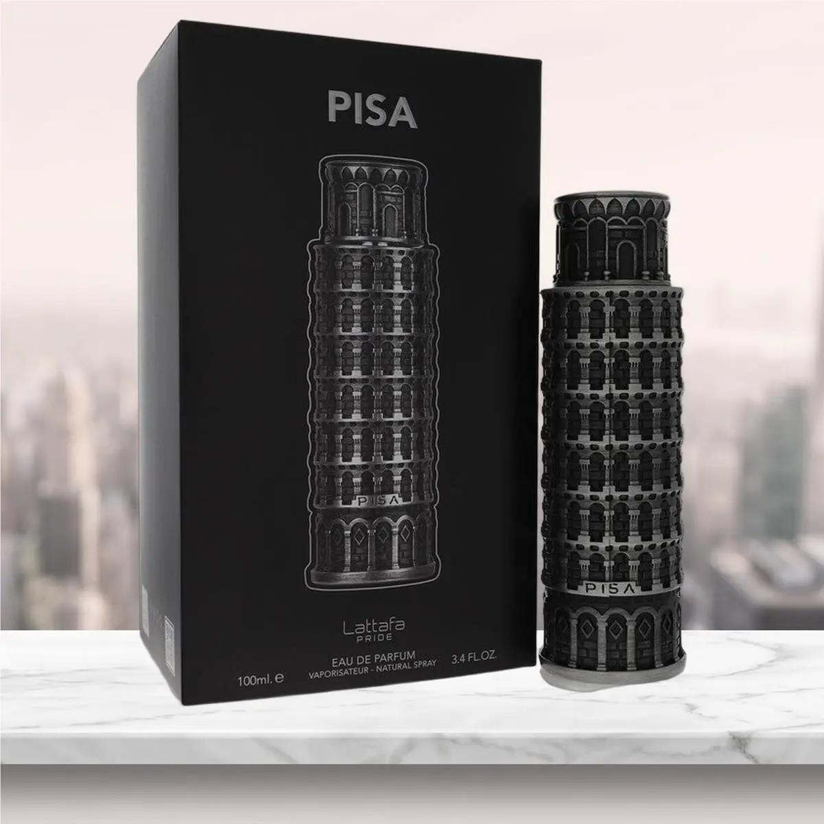 Lattafa Pride Pisa Eau De Parfum Spray By Lattafa - 3.4 oz