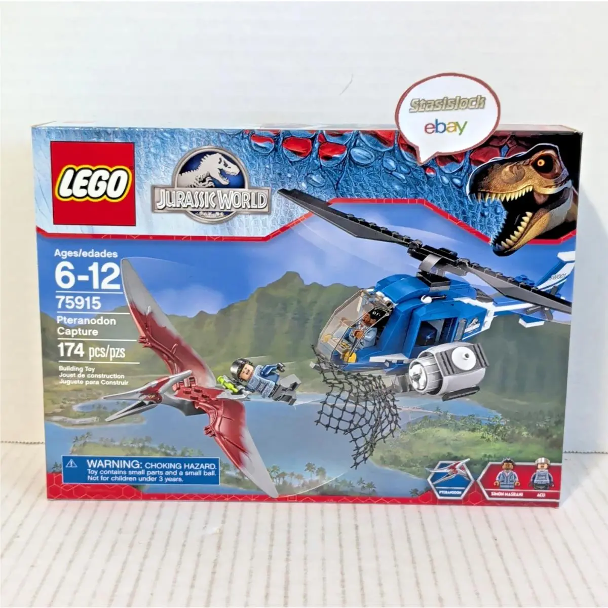 Lego Jurassic World Pteranodon Capture 75915