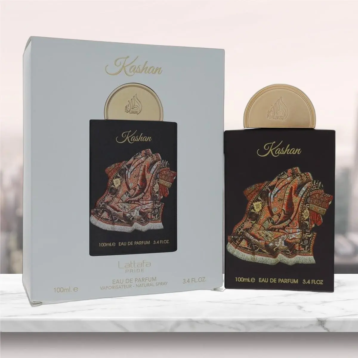 Lattafa Pride Kashan Eau De Parfum Spray Unisex By Lattafa - 3.4 oz