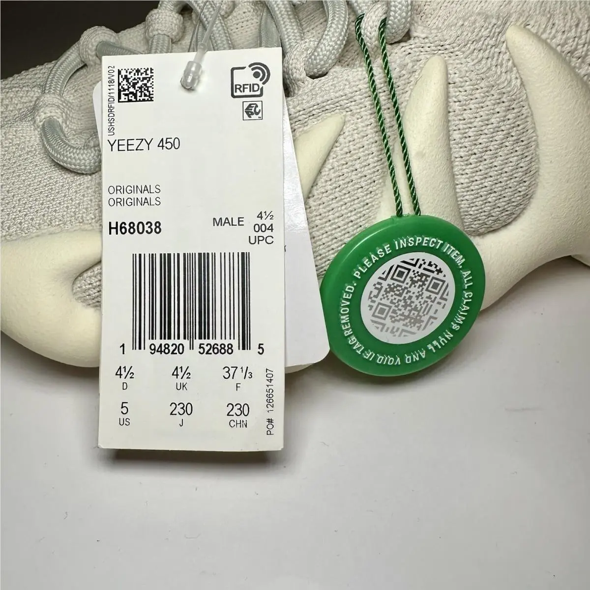 Adidas shoes - adidas Yeezy 450 - Yeezy - White 8