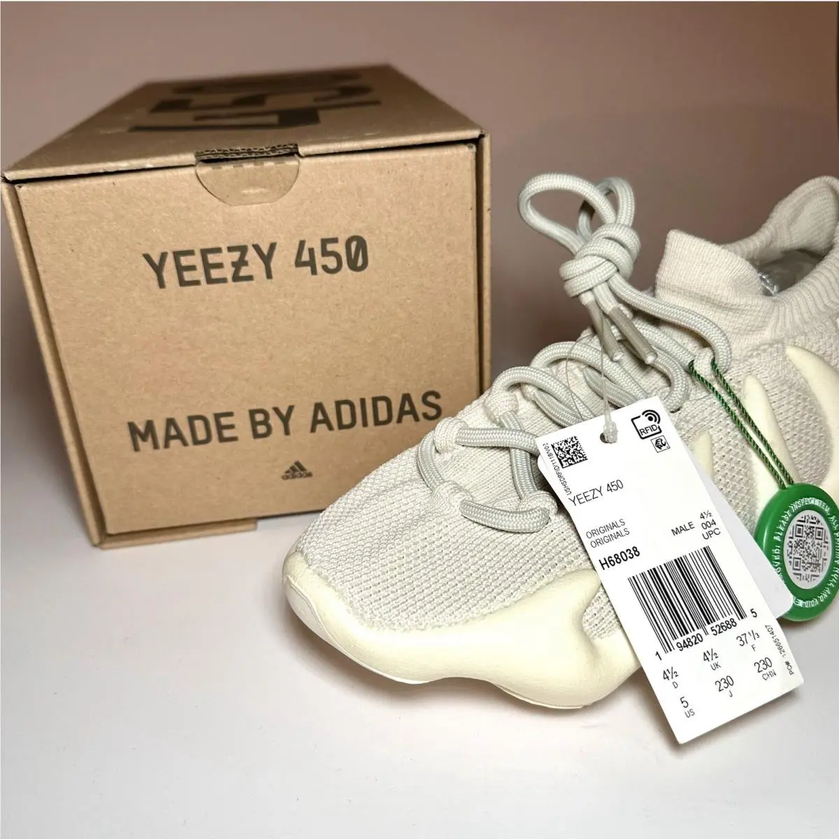 Adidas shoes - adidas Yeezy 450 - Yeezy - White 7