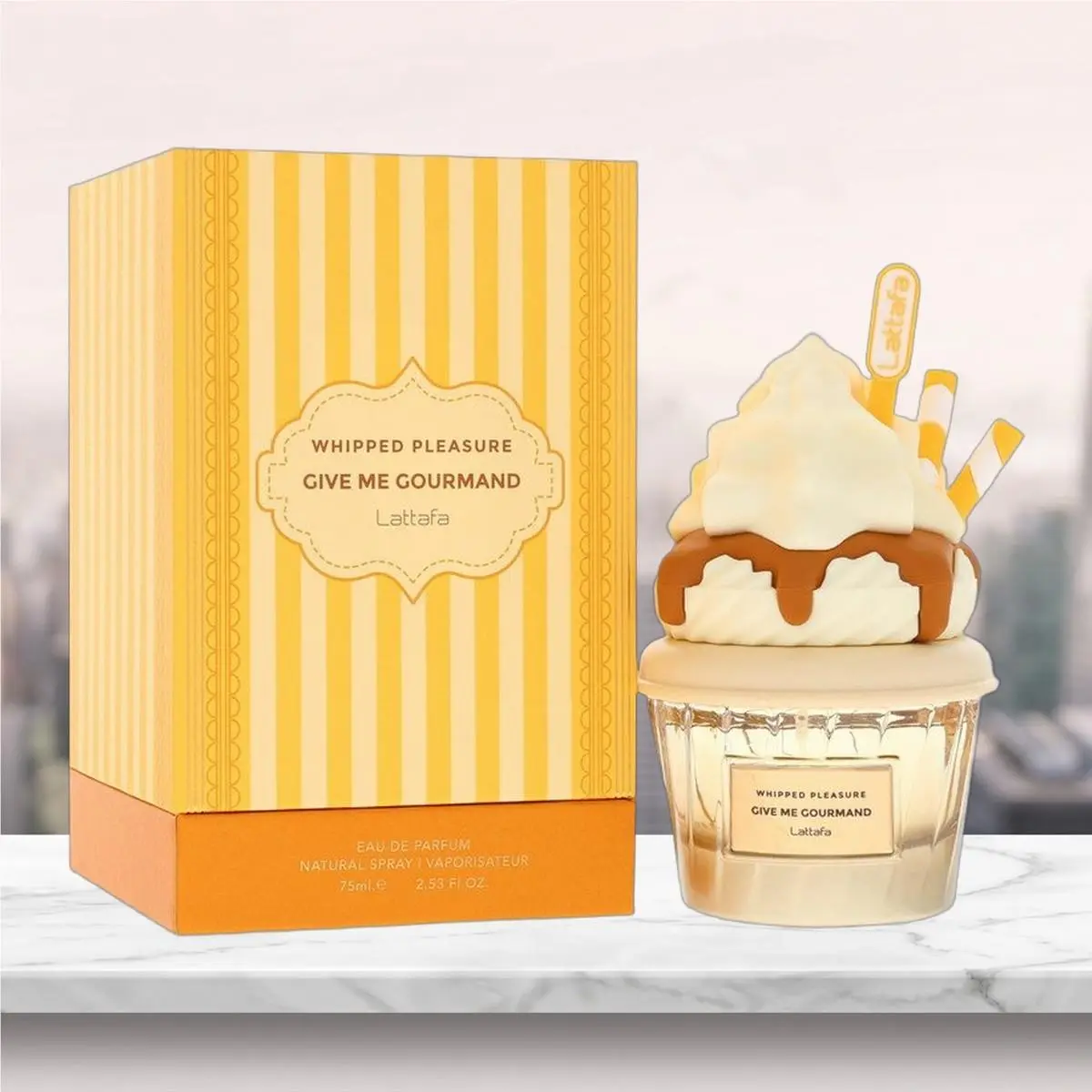Lattafa Give Me Gourmand Whipped Pleasure Eau De Parfum Spray Unisex By Lattaf