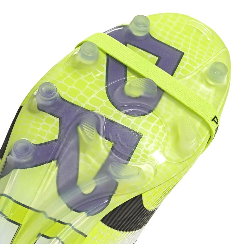 Adidas shoes - adidas Predator Elite FoldOver Tongue Artificial Grass - JS0945 - White, Yellow (UPC: 197620742592) 5