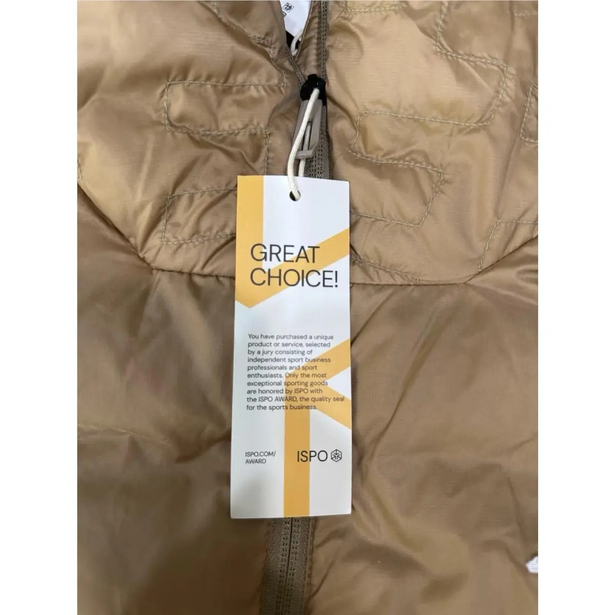 Adidas clothing - adidas TERREX XPERIOR CLIMAWARM 700 Down - JL5561 - Gold (UPC: 197626600094) 1