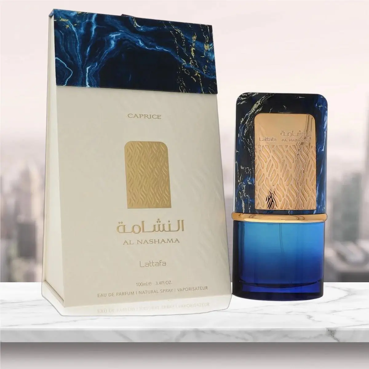 Lattafa Al Nashama Caprice Eau De Parfum Spray Unisex By Lattafa - 3.4 oz