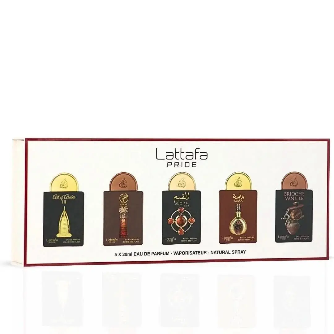 Lattafa Pride Eau de Parfum Gift Set Collection No.4 5 x 20ml