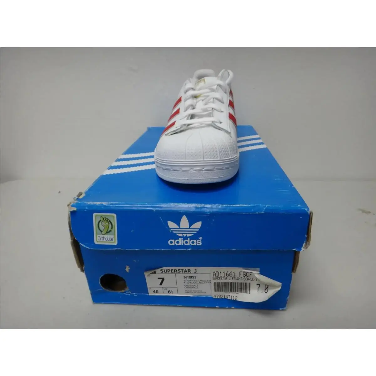 Adidas shoes - Superstar J - Superstar - Scarlet 0