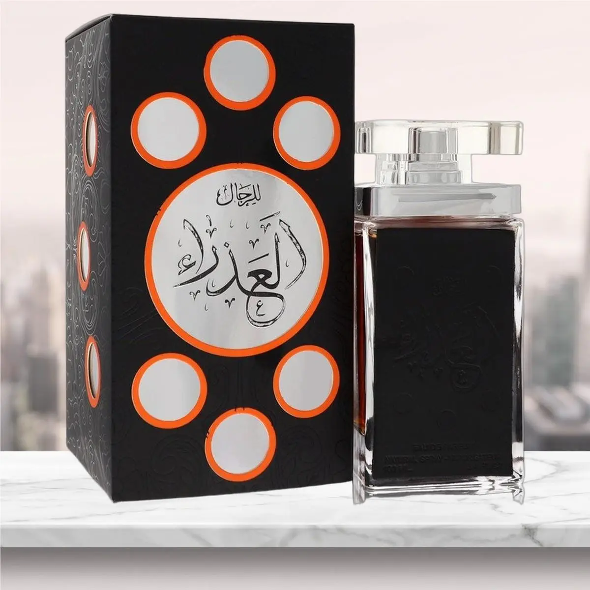 Lattafa Al Azra`a Black Eau De Parfum Spray Unisex By Lattafa - 3.4 oz