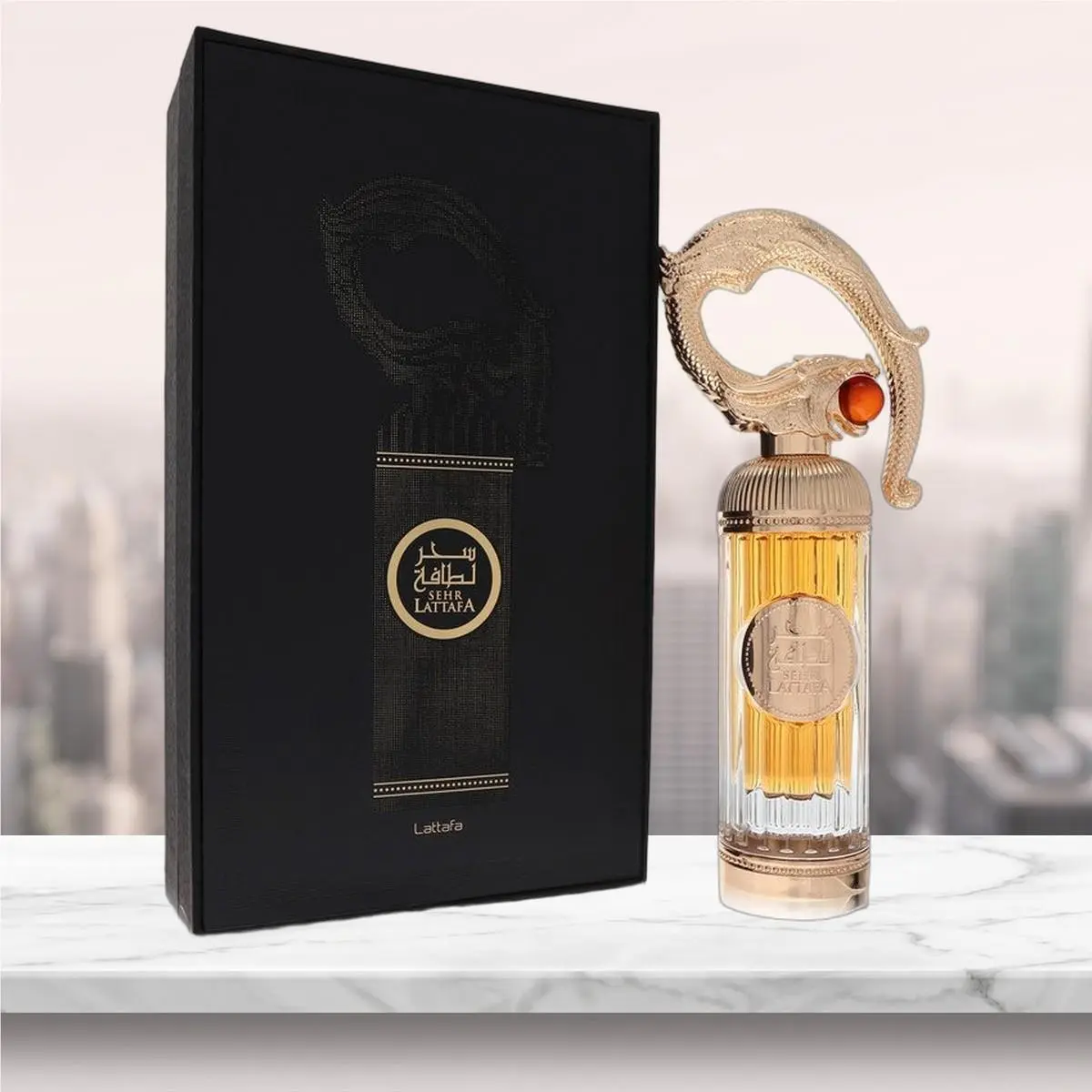 Lattafa Sehr Eau De Parfum Spray By Lattafa - 3.4 oz