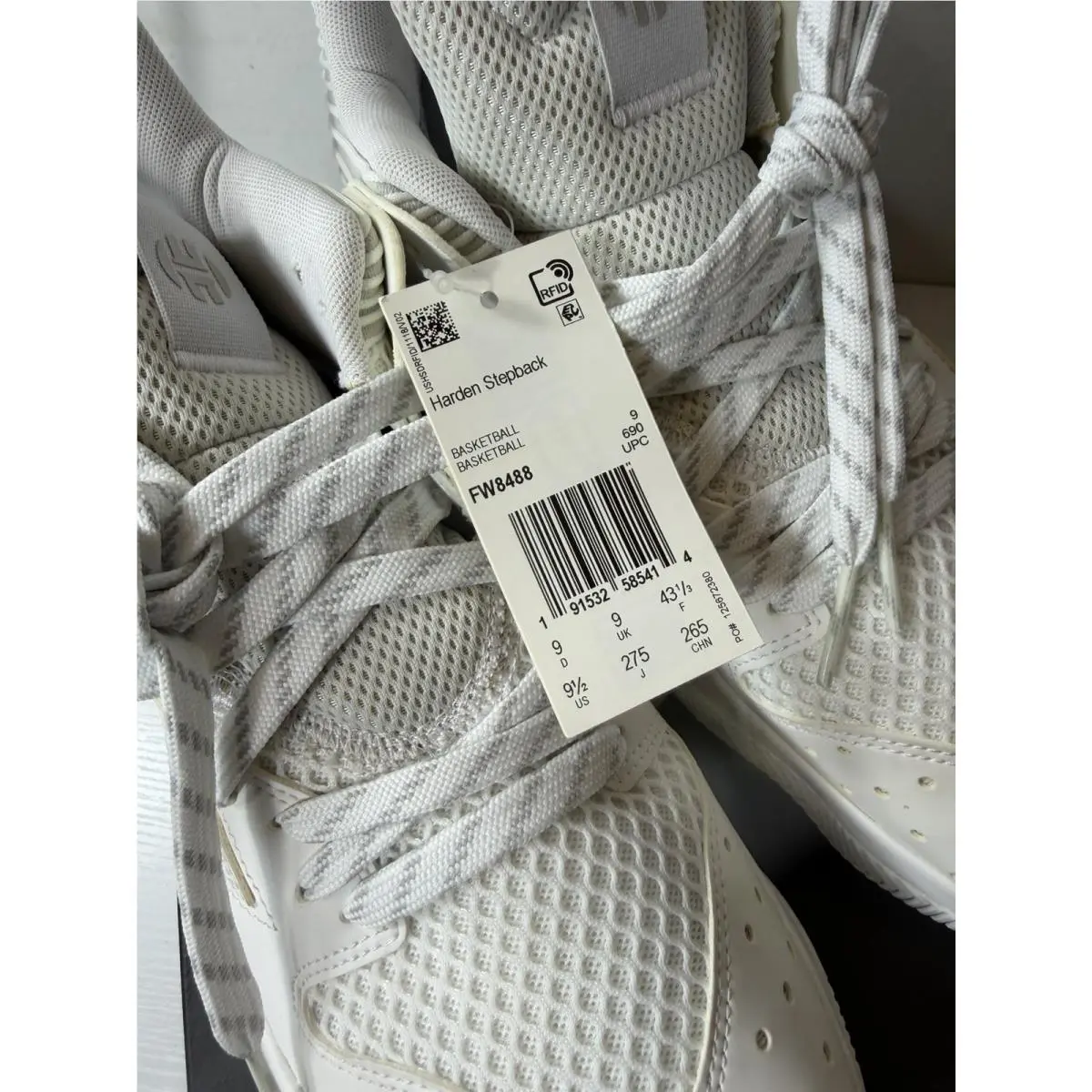 Adidas shoes - adidas Harden Stepback - Harden Stepback - FW8488 - White 1