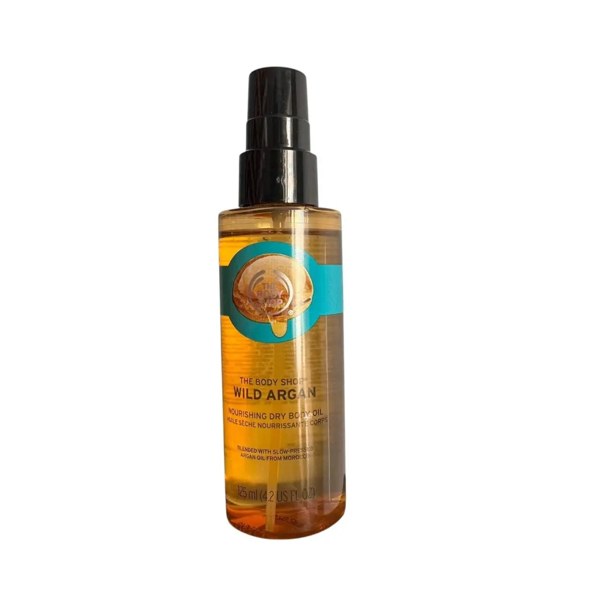 The Body Shop Wild Argan Nourishing Dry Body Oil Spray 4.2 Fl. Oz. Htf