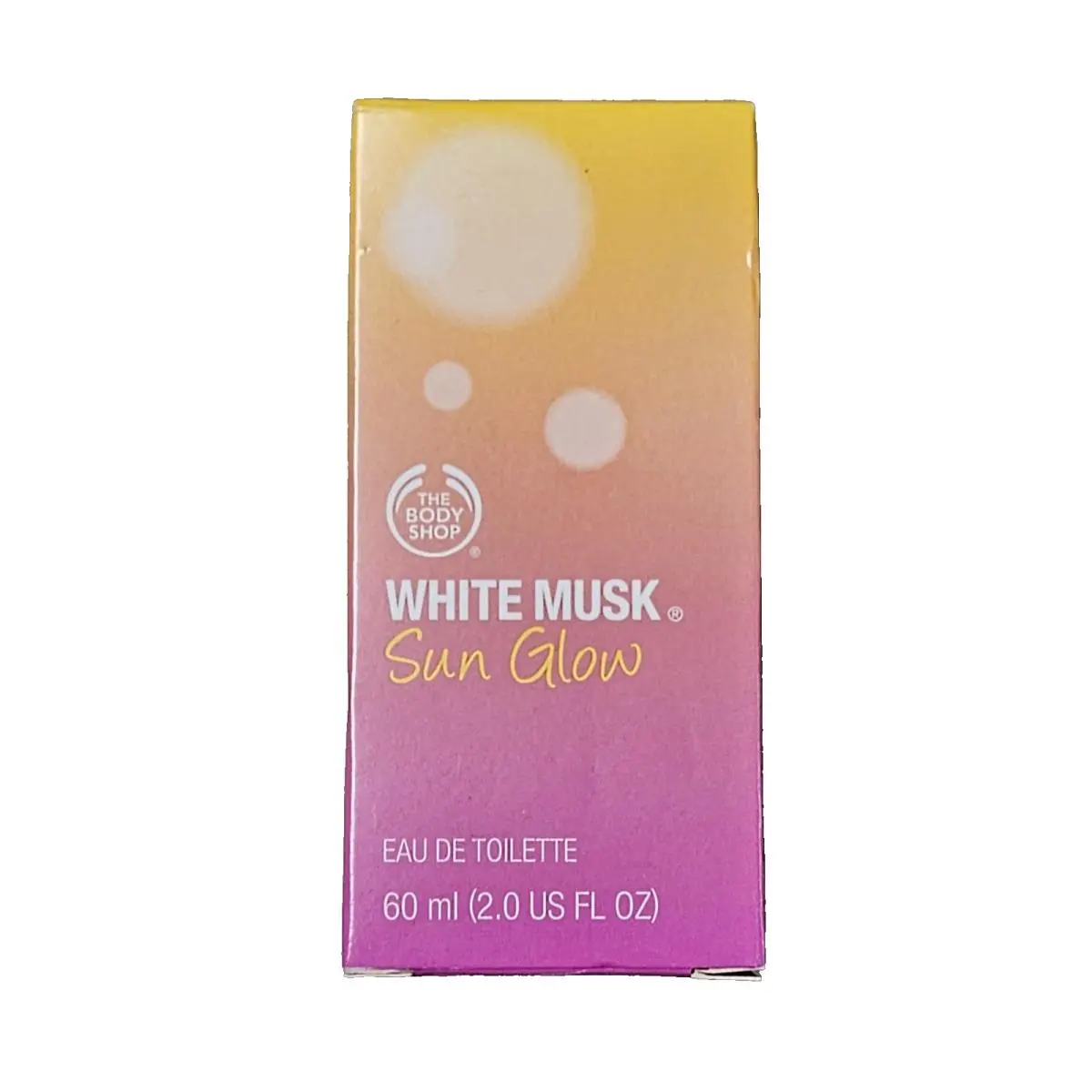 The Body Shop White Musk Sun Glow Limited Edition Vegan Edt 60ml / 2.0oz