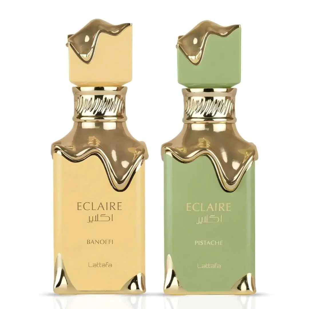 Eclaire Banoffi Eclaire Pistache Eau de Parfum Sprays 100ml by Lattafa Bundle