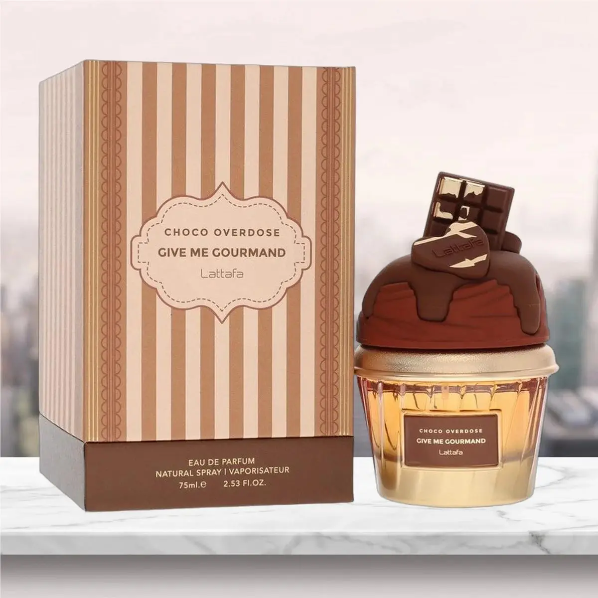 Lattafa Give Me Gourmand Choco Overdose Eau De Parfum Spray Unisex By Lattafa