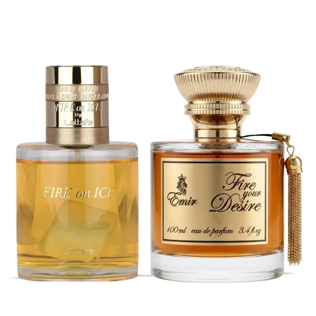 Fire On Ice 110ml by Lattafa Fire Your Desire Emir Eau de Parfum Sprays 100ml