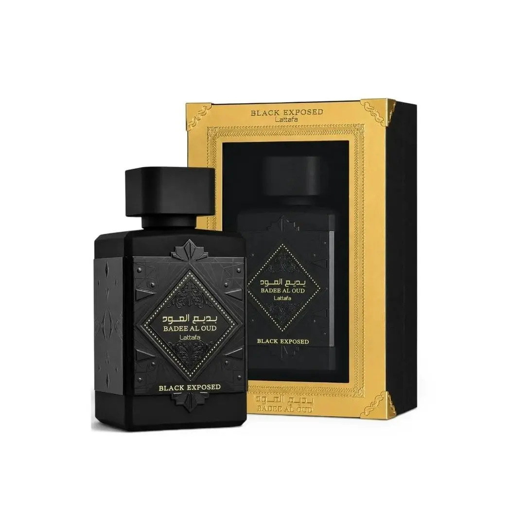 Bade`e Al Oud Black Exposed by Lattafa Edp 3.4 oz