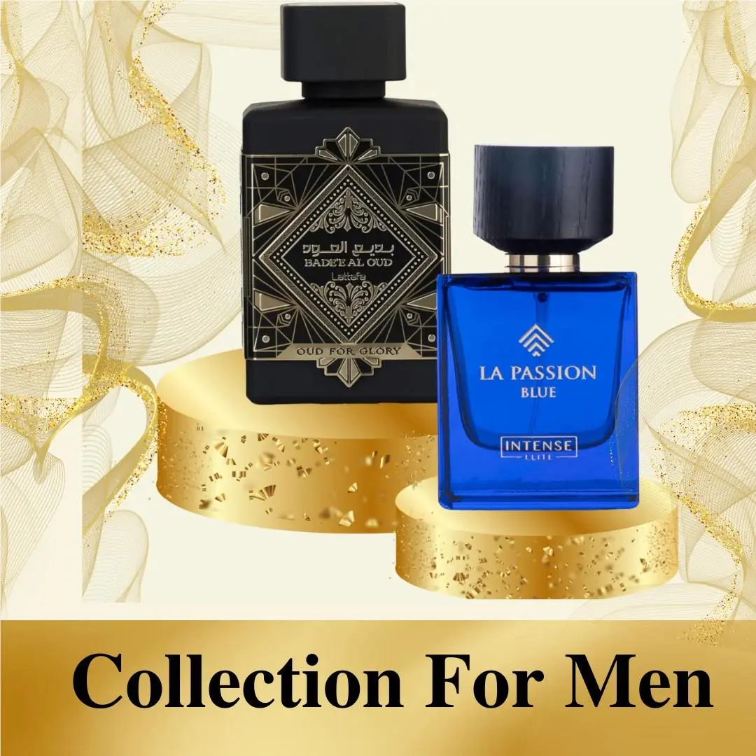 Bade`e Al Oud For Glory by Lattafa LA Passion Blue by Intense Elite 100ml